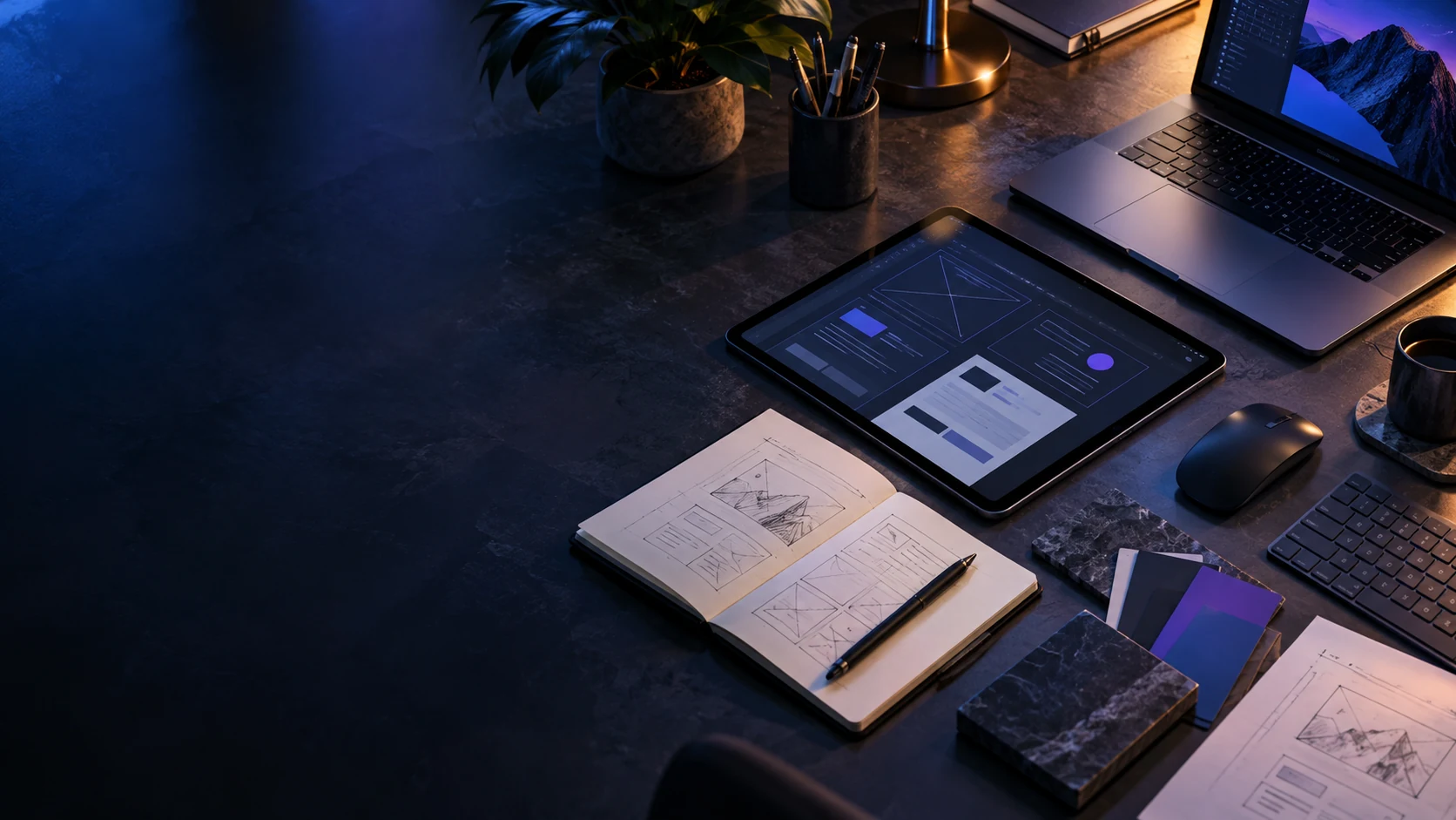 Preview of modern web design